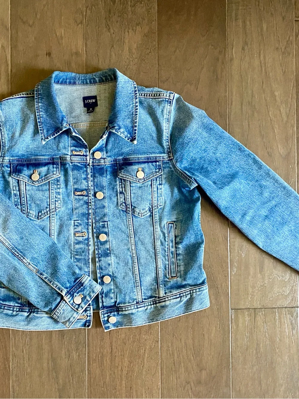 J Crew Blue Denim Jacket